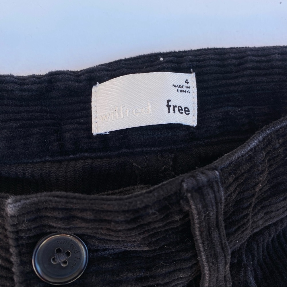 WILFRED Free Maddie Corduroy Pants Size 4 Inseam 30 - Picture 5 of 6